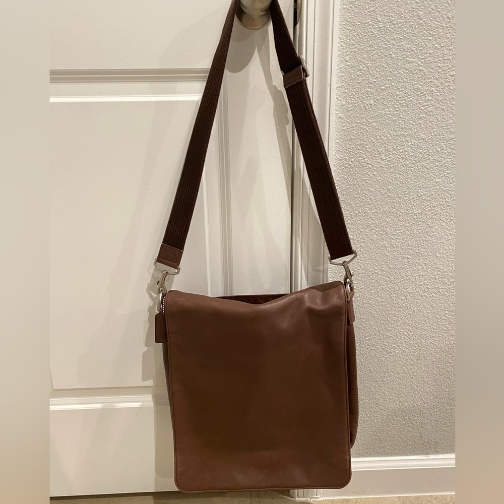 Coach vintage bag brown authentic leather